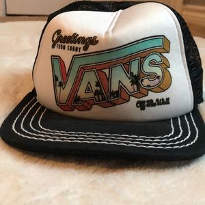 Flat bill VANS hat